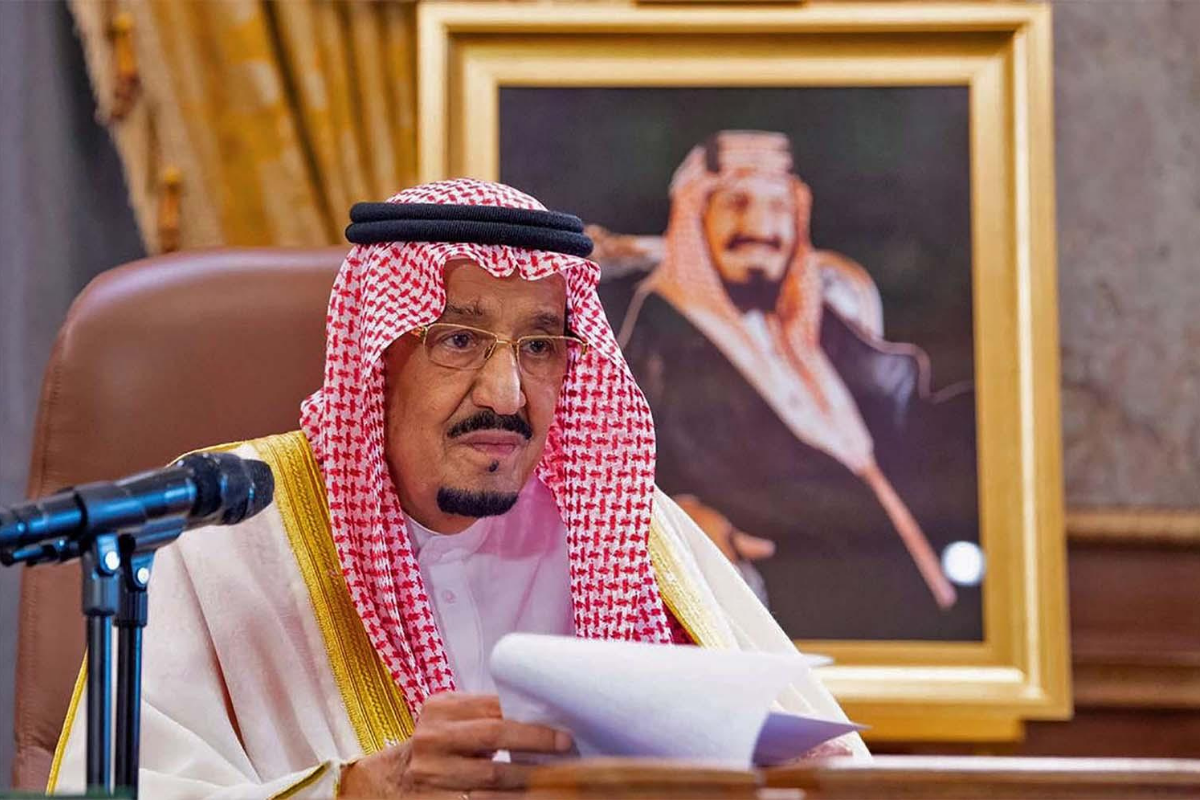 King Salman Briefed The Saudi Cabinet